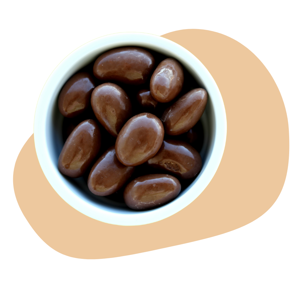 KETO DARK CHOCOLATE ALMONDS